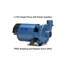 CJ103 Single Phase with Plastic Impellers