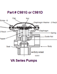 Flint and Walling VA VS VPH Vertical Deepwell Jet Pump Parts and Motors