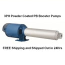 Flint and Walling 3 PH Powder Coated PB Booster Pumps