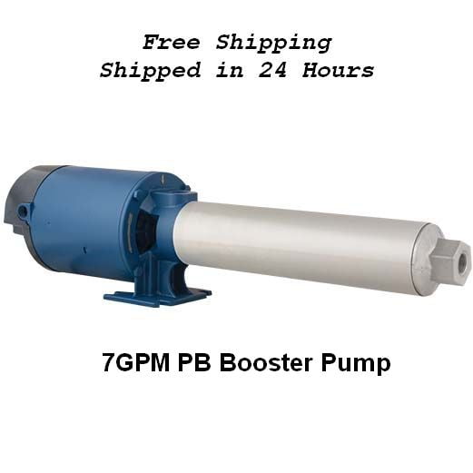 Flint and Walling PB0712A073 3PH 3/4HP 7GPM Cast Iron Booster Pump