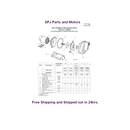 Flint and Walling SP & SPJ Sprinkler Pump Parts