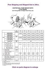 Flint and Walling CJ103 1PH & 3PH Replacement Motors