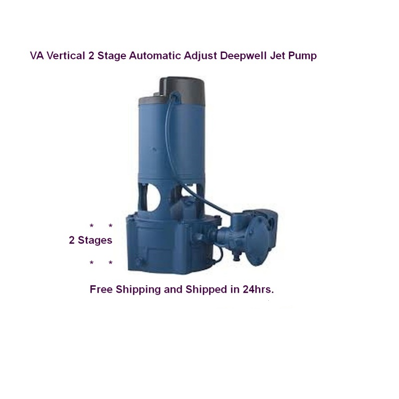 VA Vertical 2 Stage Automatic Adjust Deepwell Jet Pump