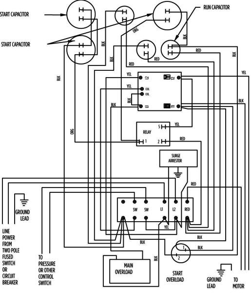 Franklin Electric 15HP 230V Deluxe Control Box