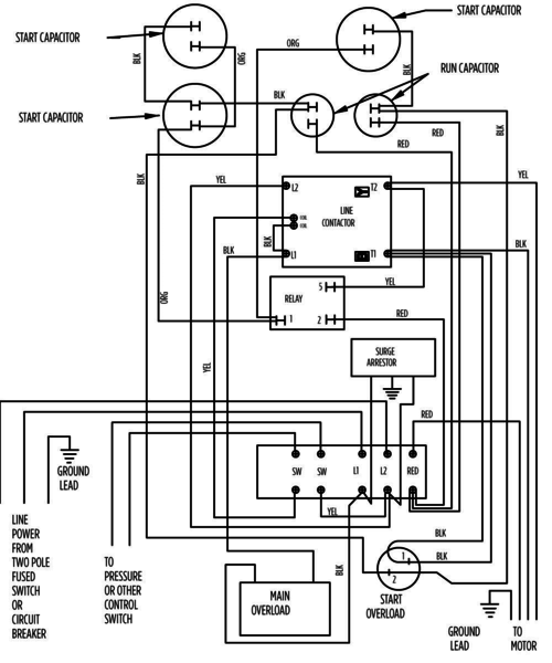 Franklin Electric 10HP 230V Deluxe Control Box