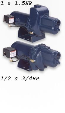 Franklin 1HP JVJ1CI VersaJet Jet Pump